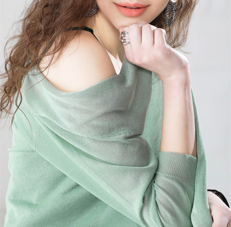 ロングカーディガン 白