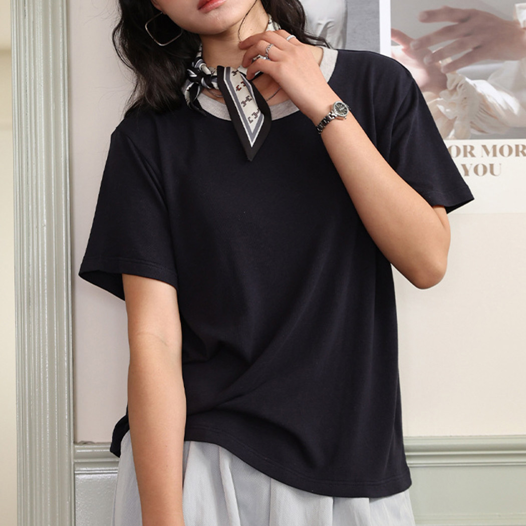 レディース ニット Tシャツ 半袖 春 夏 トップス サマー プルオーバー きれいめ シンプル ゆったり 無地 シルエット 部屋着 日常 オフィス 通勤 フレア袖 楽天市場】送料無料 サマーニットシャツ tシャツ セーター