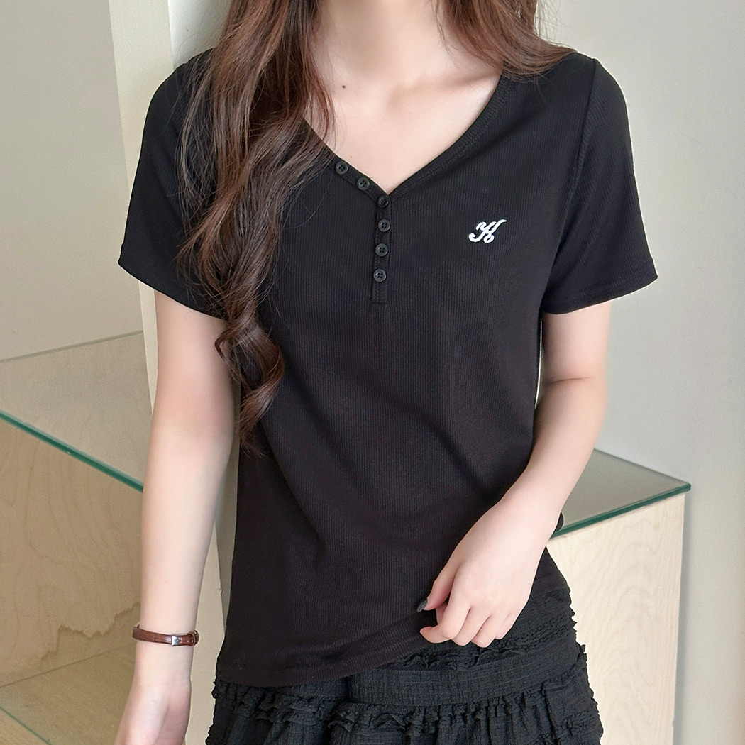 TeddyShop（テディショップ） Tシャツ レディース 半袖 トップス V