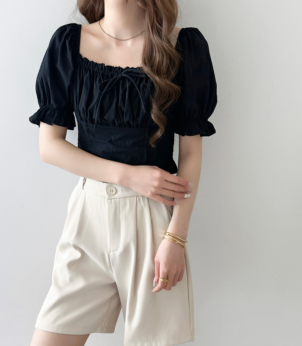 TeddyShop（テディショップ） ブラウス レディース 半袖 トップス 2WAY