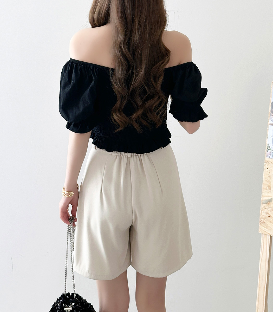 TeddyShop（テディショップ） ブラウス レディース 半袖 トップス 2WAY