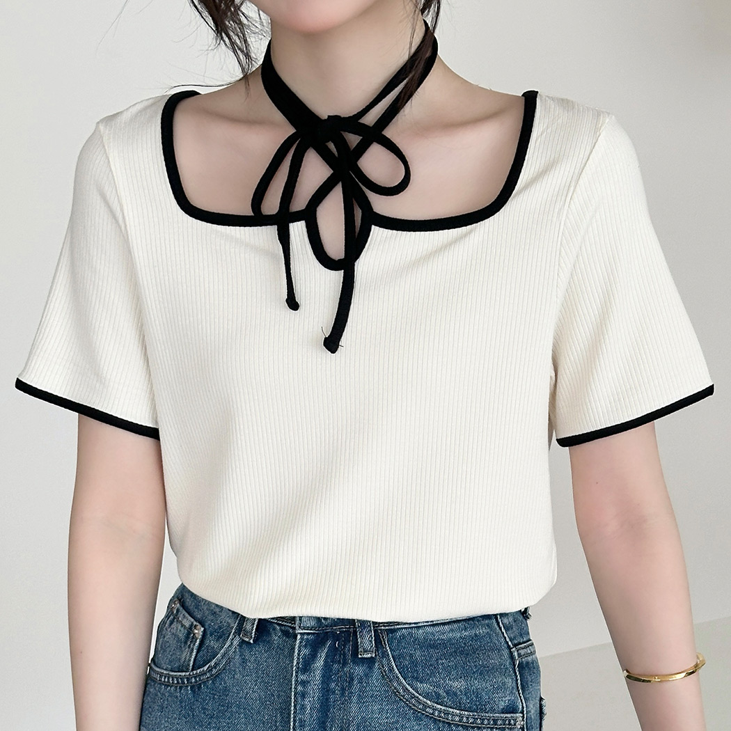 TeddyShop（テディショップ） リブ トップス レディース 半袖 