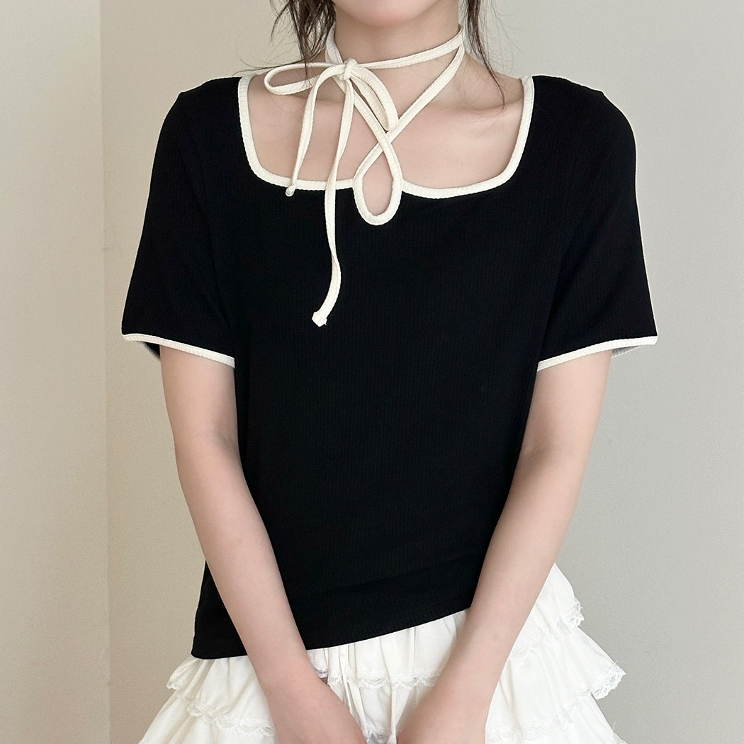 TeddyShop（テディショップ） リブ トップス レディース 半袖