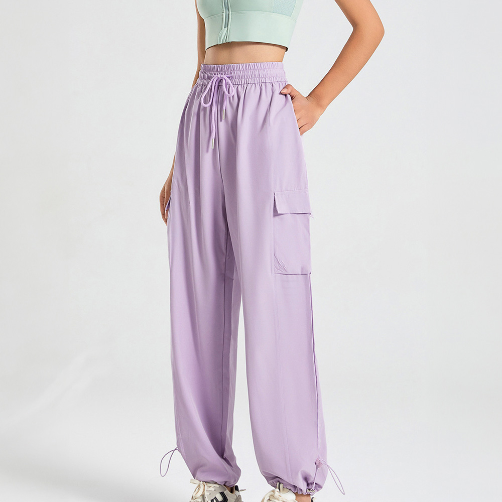 HYS SHOP ヨガ ウェア パンツ ゆったり カーゴパンツ レディース