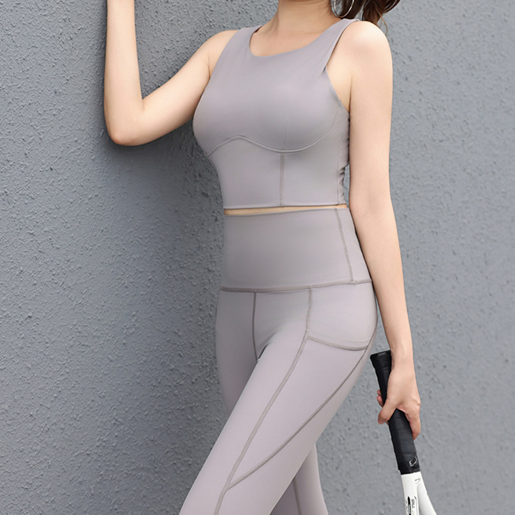 HYS SHOP ヨガ ウェア レディース ノースリーブ トップス タンクトップ