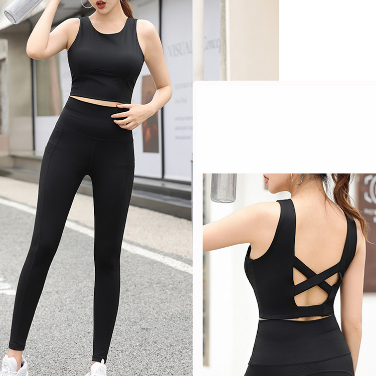 HYS SHOP ヨガ ウェア レディース ノースリーブ トップス タンクトップ