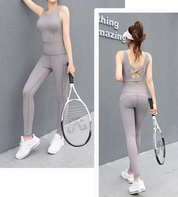 HYS SHOP ヨガ ウェア レディース ノースリーブ トップス タンクトップ