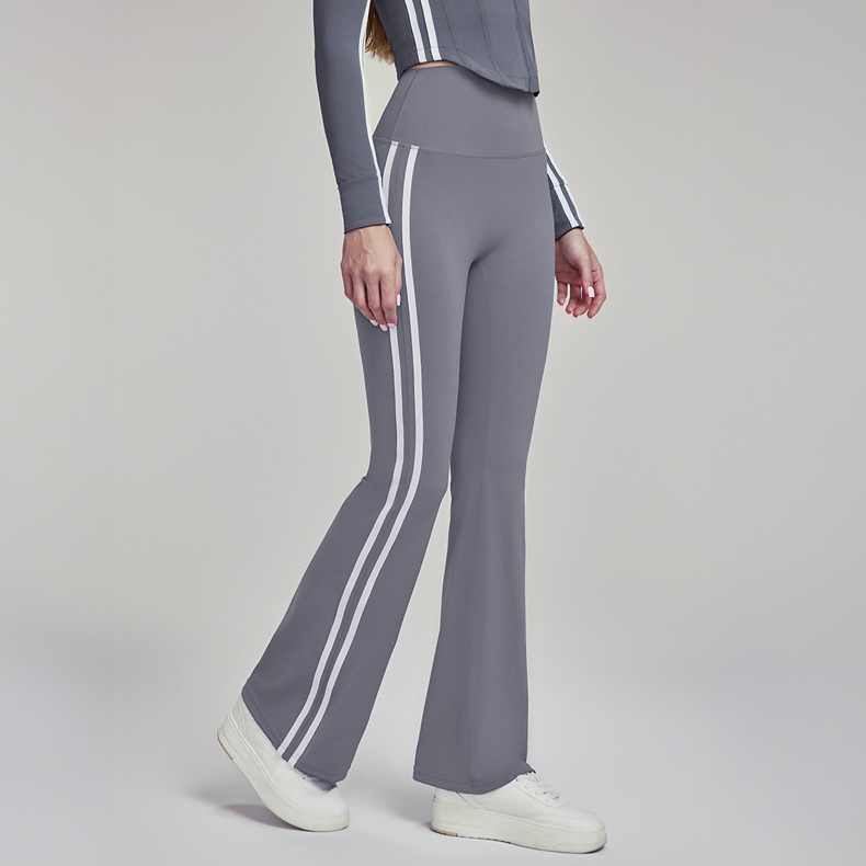 HYS SHOP ヨガウェア パンツ フレア ハイウエスト レディース ボトムス