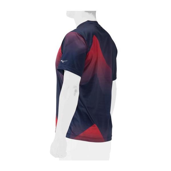 MIZUNO（ミズノ） 野球 シャツ 公式 Tシャツ 半袖 KIDOグラフィック