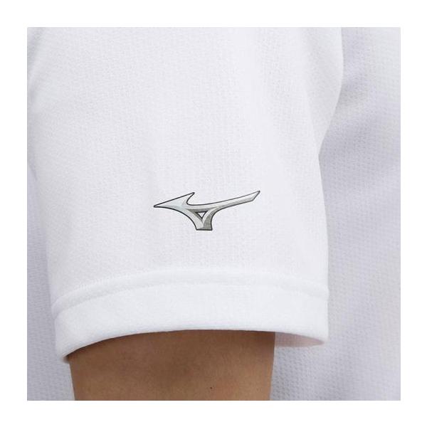 Mizuno シャツセット ホワイト ネイビー レッド MIZUNO（ミズノ） 野球 トレーニングウェア 公式 ベースボールシャツ