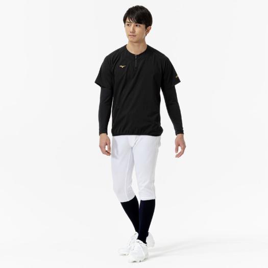 MIZUNO（ミズノ） 野球 公式 ミズノプロ トレーニング ジャケット 半袖