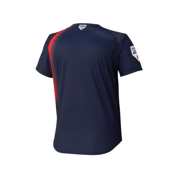 MIZUNO（ミズノ） ミズノ公式 侍ジャパン プリントユニフォーム無地