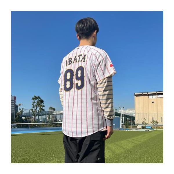 MIZUNO（ミズノ） 佐藤輝明 レプリカ ユニフォーム ホーム 選手名 番号