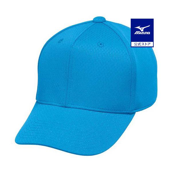 MIZUNO（ミズノ） 野球 帽子 公式 オール メッシュ 六方型 ブルー