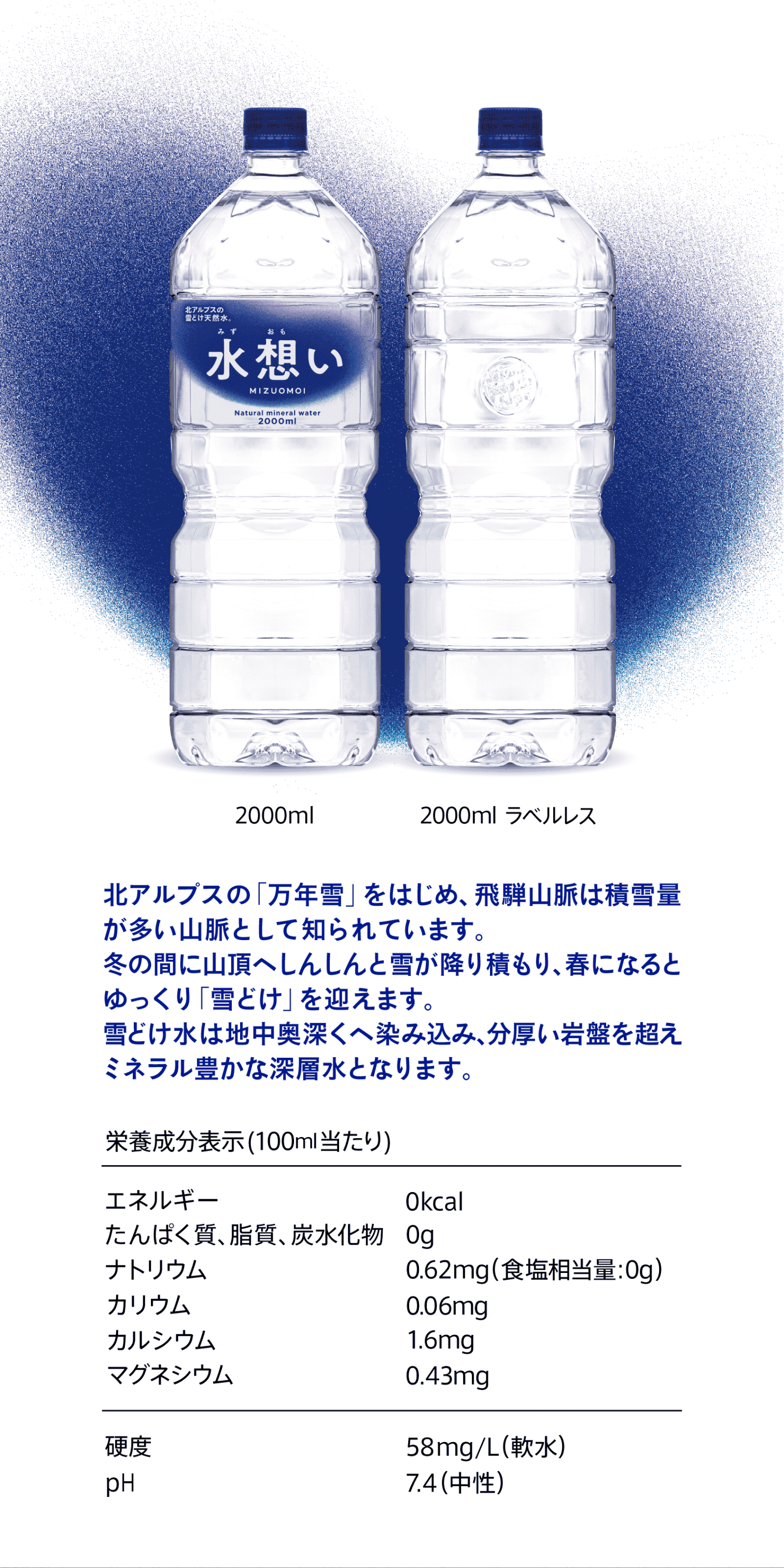 水想い2L×9本