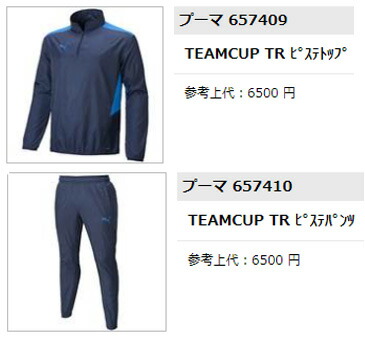 PUMA ◇メール便対応商品◇PUMA（プーマ）TEAMCUP TR ピステ
