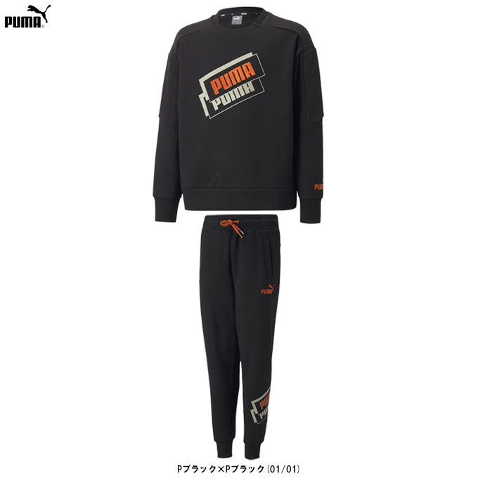 PUMA（プーマ） 【140のみ】ジュニア ALPHA HOLIDAY CREW FL ウェア