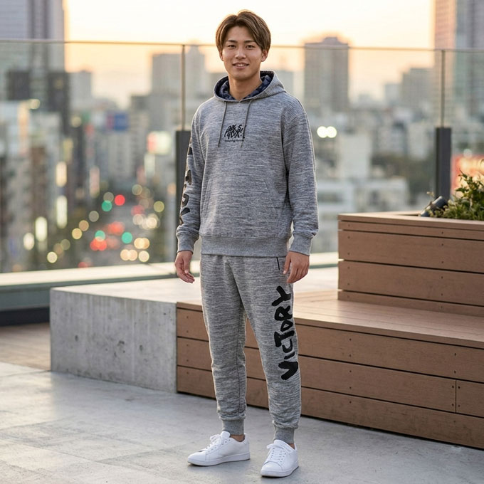 ゼット（ZETT） 限定 MOOCHAN スウェットパーカー パンツ 上下セット