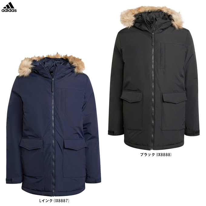 新品タグ有✩レッキス✩39万✩ファーコート✩柔らか✩軽い✩裏地有 adidas（アディダス） Paveric ファーパーカー（JUC84）スポーツ