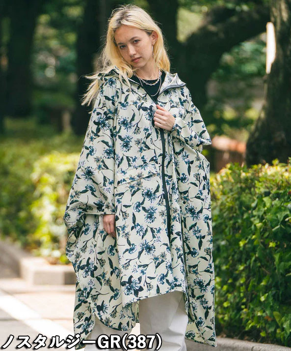 KiU（キウ） レインポンチョ デイリー（K319）レインコート おしゃれ