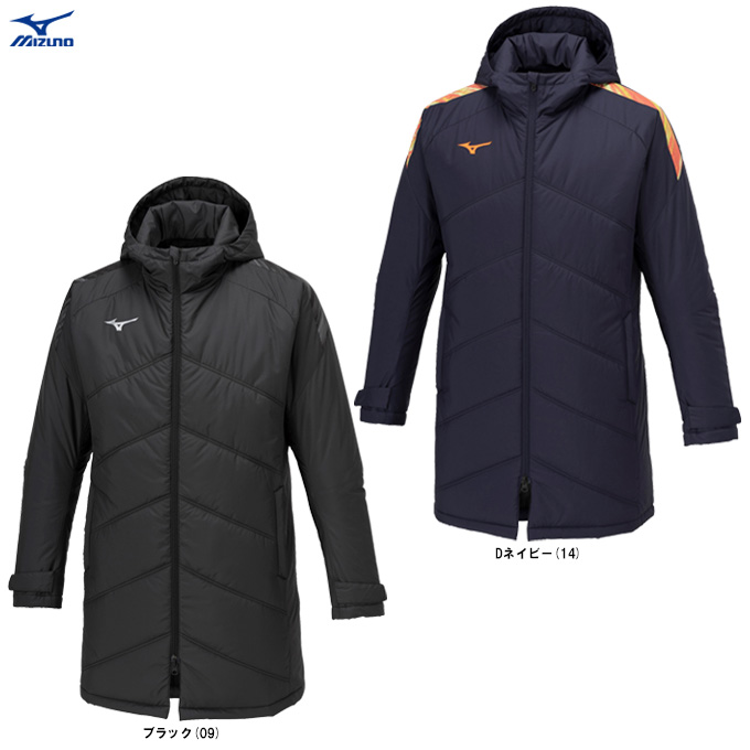 MORELIA 【ネイビーのみ】MIZUNO（ミズノ）ハーフコート（P2MEA570