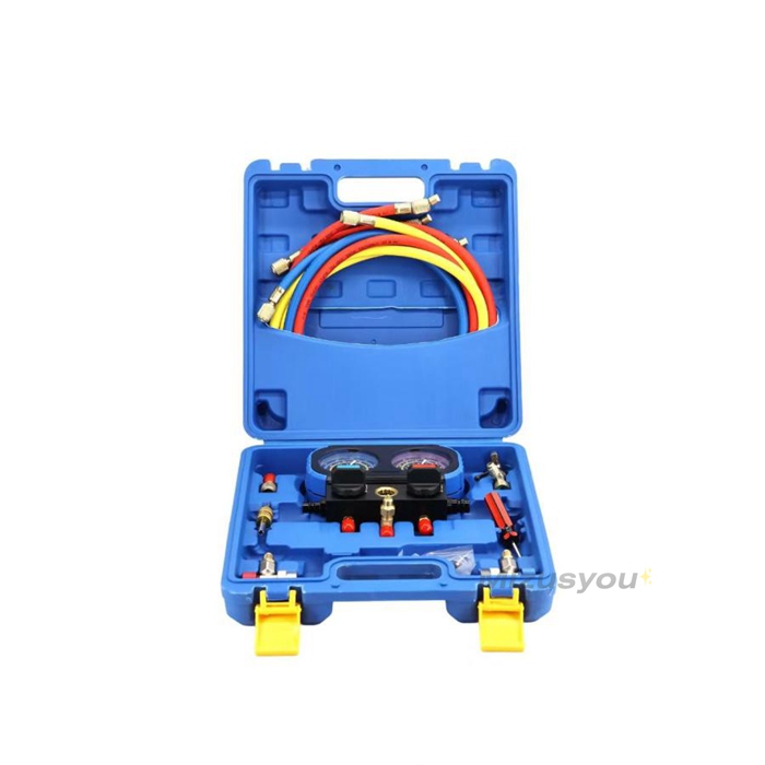 R1234-yf 4本セット Amazon.co.jp: R1234yf R134a マニホールドゲージセット 4バルブ