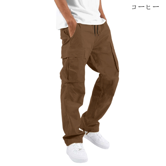 カーゴパンツ ポケット メンズ ミリタリーパンツ ワークパンツ