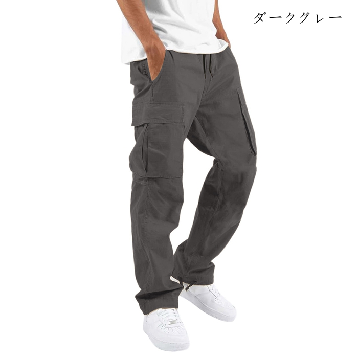 カーゴパンツ ポケット メンズ ミリタリーパンツ ワークパンツ