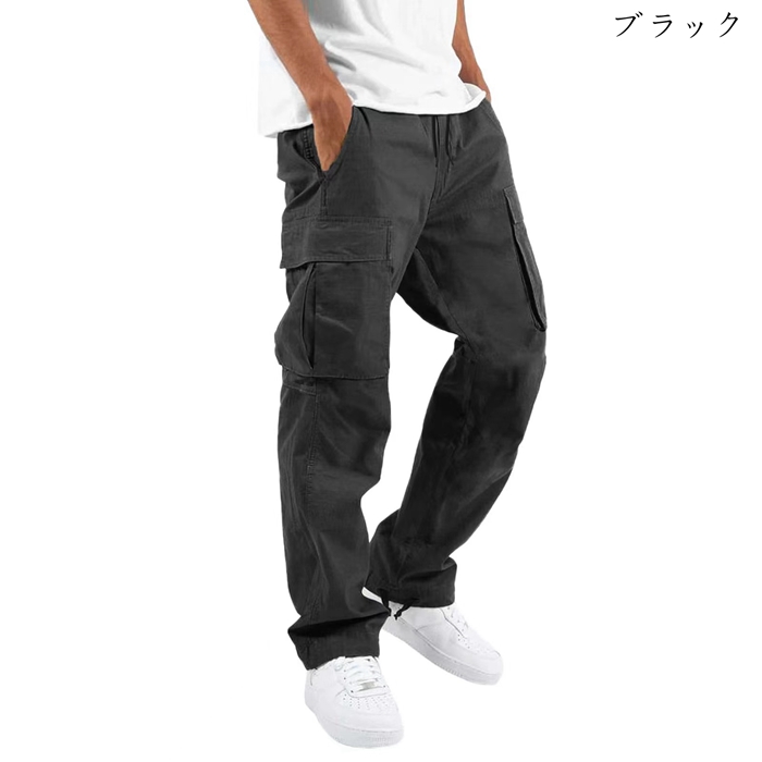 カーゴパンツ ポケット メンズ ミリタリーパンツ ワークパンツ