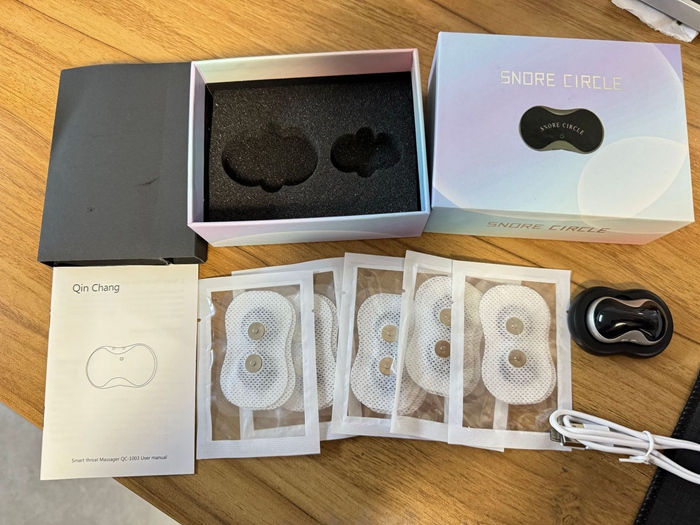 いびき防止グッズ いびき防止器 EMA中周波 USB充電式 健康グッズ 安眠