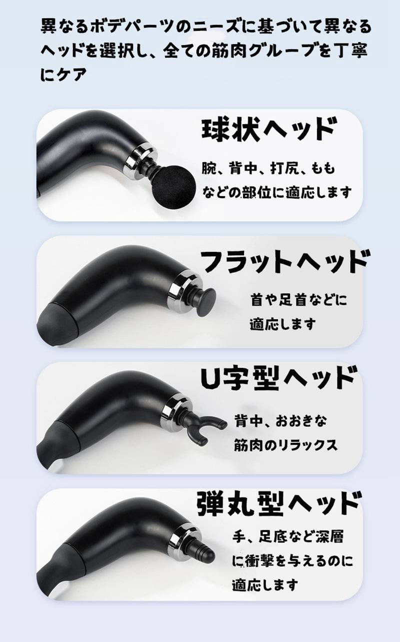★新品・未開封★ 電動筋膜マッサージガン まとめて16点セット 大量 まとめ売り 06.jpg