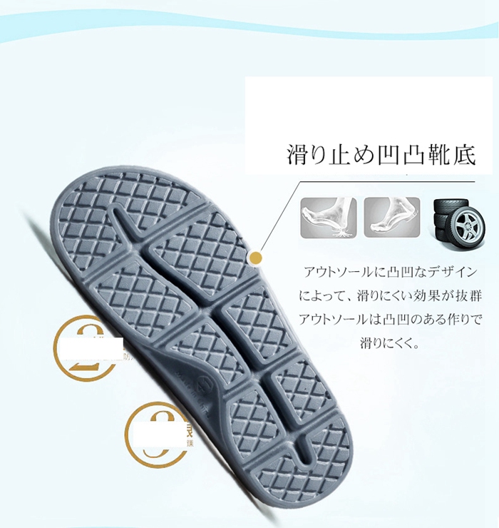 リカバリーサンダル メンズ スリッパ 厚底サンダル 衝撃吸収 疲労回復