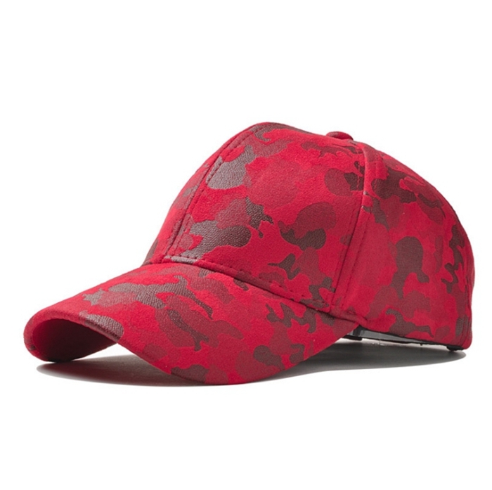 迷彩帽 野球帽 キャップ スエード調 ユニセックス メンズ レディース