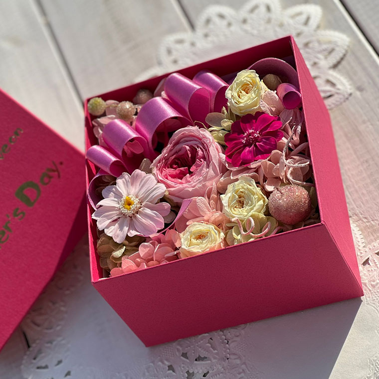 ブラザーブドフラワー ボックスフワー 数量限定 枯れないお花の