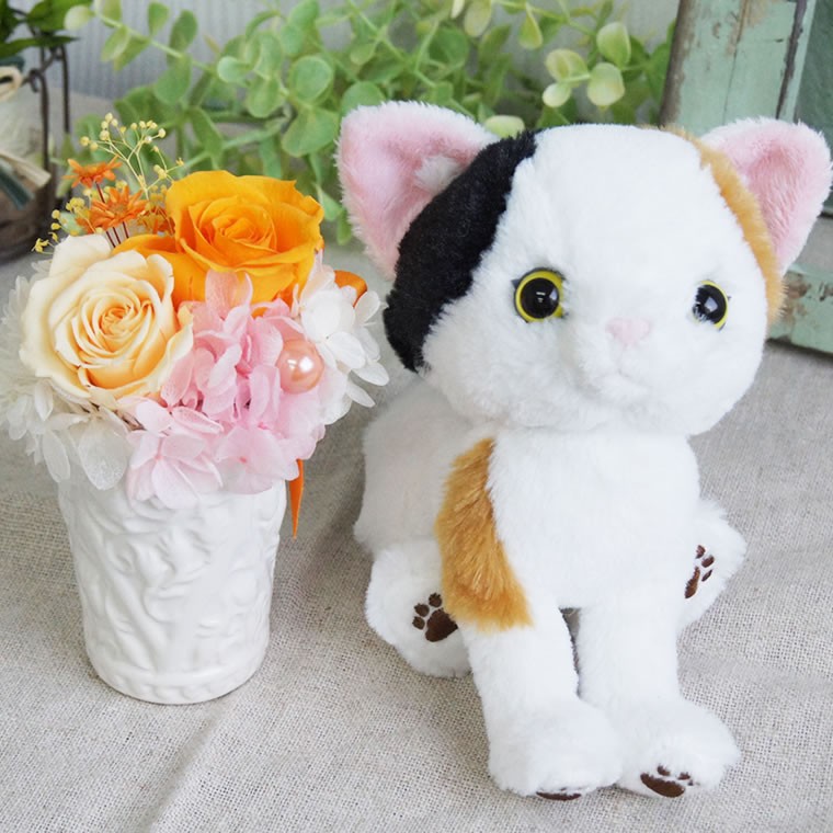 ちゃんまり　プレゼント付き Amazon｜母の日 プレゼント キティ入り 花束風 フラワーギフト
