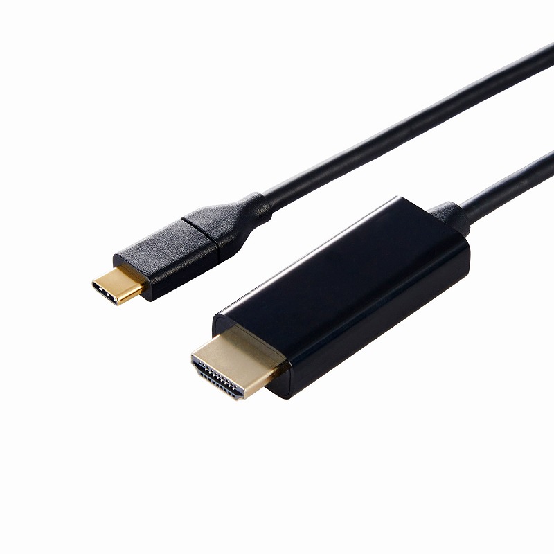 Yahoo! Yahoo!ショッピング(ヤフー ショッピング)エレコム elecom 映像変換ケーブル/USB Type-C-HDMI/ミラーリング対応/60Hz/2.0m/ブラック