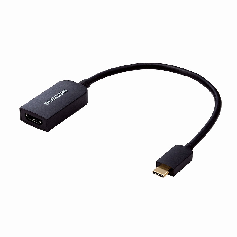 Yahoo! Yahoo!ショッピング(ヤフー ショッピング)エレコム elecom 映像変換アダプター/USB Type-C to HDMI/ミラーリング対応/60Hz/0.15m/ブラック