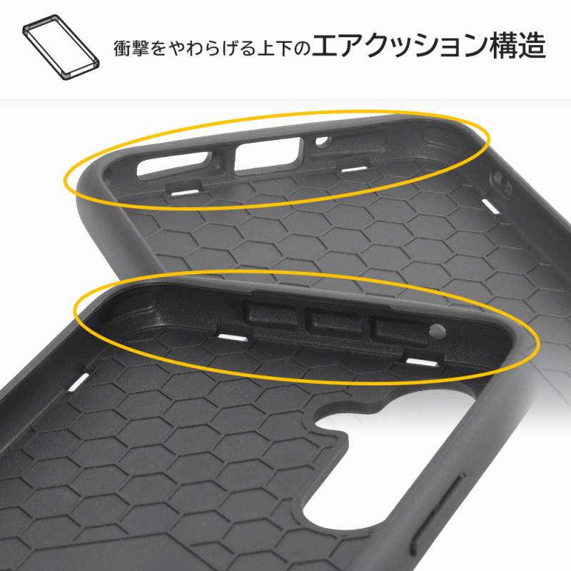 Galaxy A54 5G 耐衝撃ケース ProCa + TailRing/ブラック｜mj-v｜06