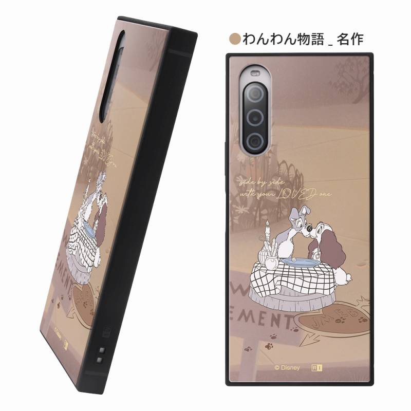 Xperia10V/『ディズニーキャラクター』/耐衝撃ハイブリッドケースKAKU