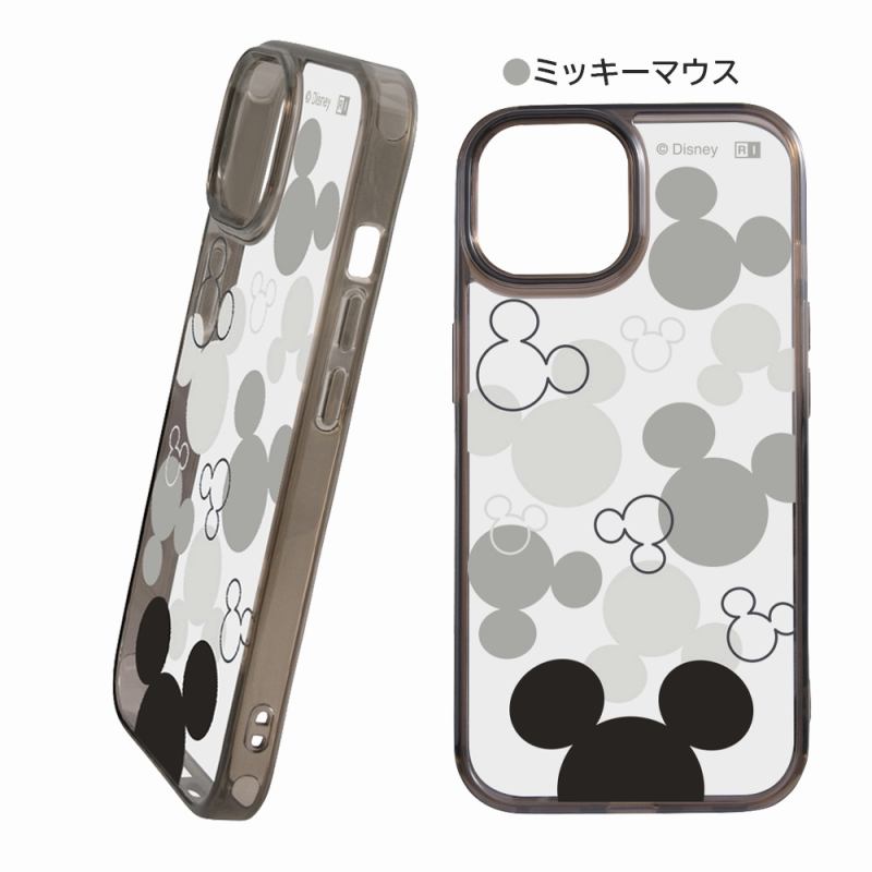 iPhone 15 ディズニー / ハイブリッドケース Charaful Multi/ミッキーマウス｜mj-v｜04