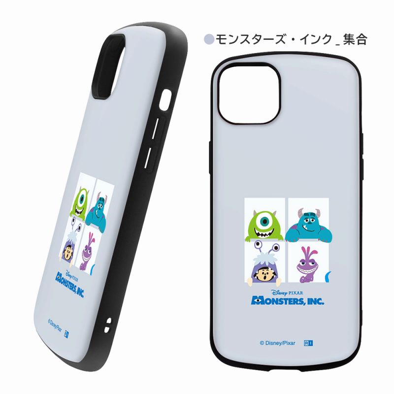 iPhone 15 Plus ディズニー ピクサー / 耐衝撃ケース MiA/モンスターズ・インク_集合｜mj-v｜04