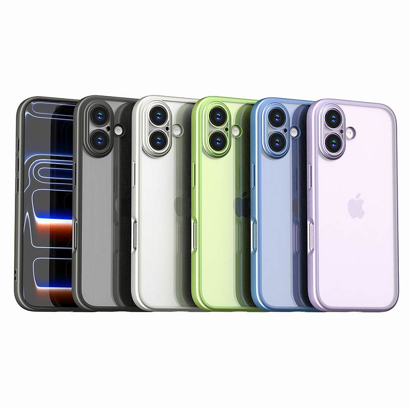 iPhone 17 / ソフトケース 精密設計 一体感 マット メタリック セージ