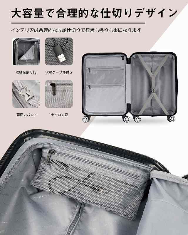 送料無料】ニュートリップ スーツケース キャリーケース NT-GS0301