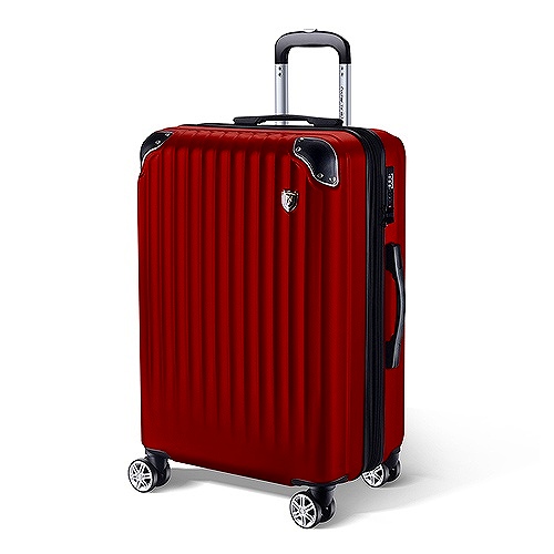 【新品未使用 スーツケース】RED 送料無料】ニュートリップ スーツケース キャリーケース NT-L0201