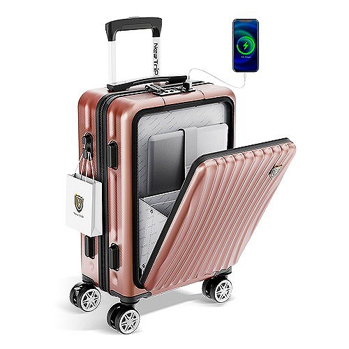 【送料無料】ニュートリップ スーツケース キャリーケース NT-GB0702 ローズゴールド Sサイズ(1〜3泊) 機内持ち込み