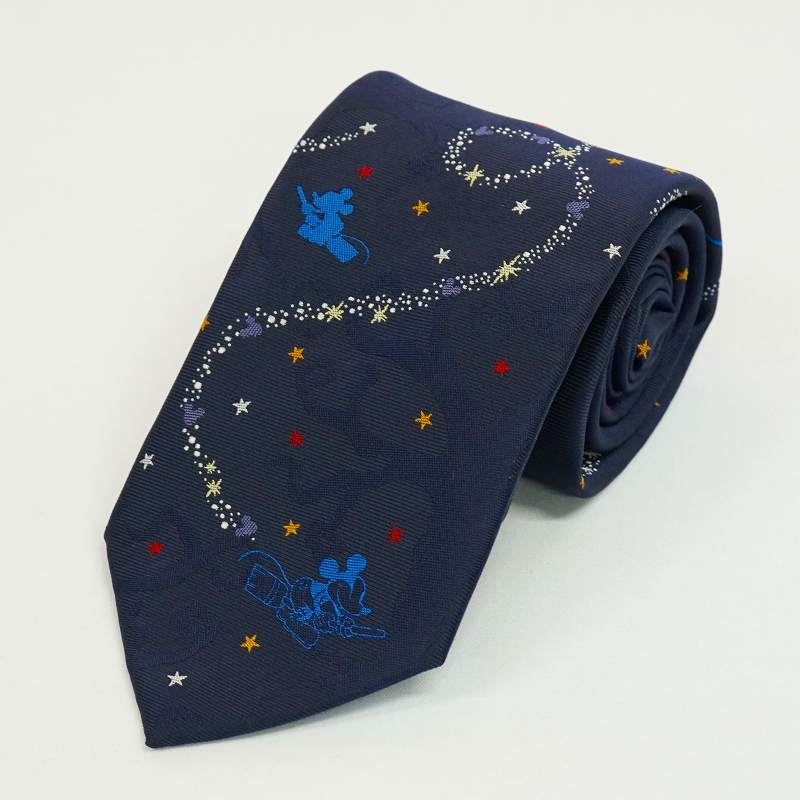 送料無料】ディズニー ミッキー ネクタイ [DNHA0001 紺] : メイジエ