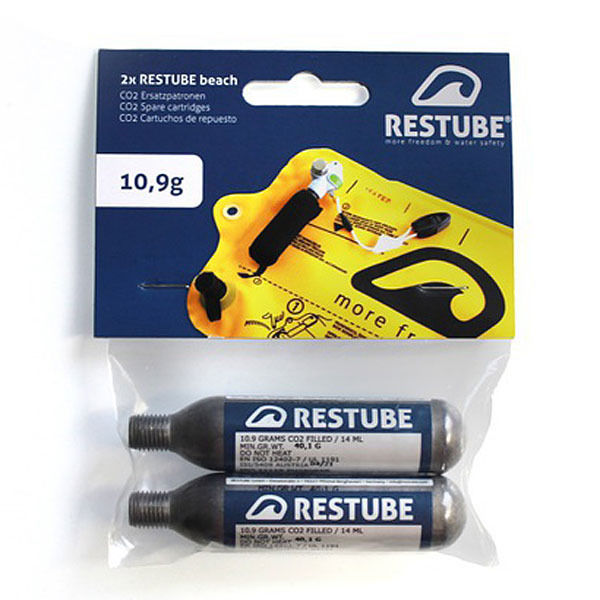 【未使用品　RESTUBE】 レスチューブ RESTUBE スペアカートリッジ 2本 ビーチ(BEACH)専用 緊急