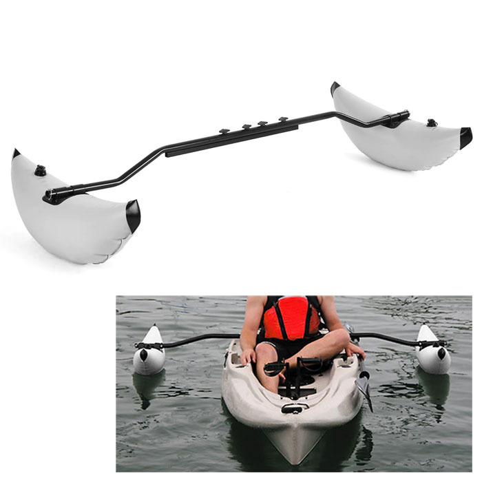 現品限り！mycanoe2.5 アウトドア カヌー スタビライザーキットセット Amazon | カヤックポンツーンスタビライザーキット カヤックカヌー釣り