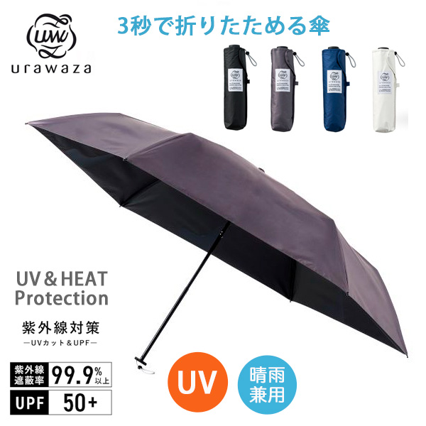 urawaza 55cm UV&HEAT Protection (手動開閉タイプ)