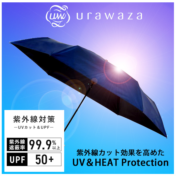 urawaza 55cm UV&HEAT Protection (手動開閉タイプ)